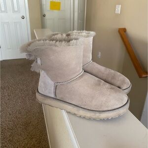 mini bow ugg boots